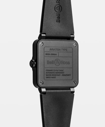 Bell & Ross Watch BR-03 Black Matte BR03A-BL-CE/SRB