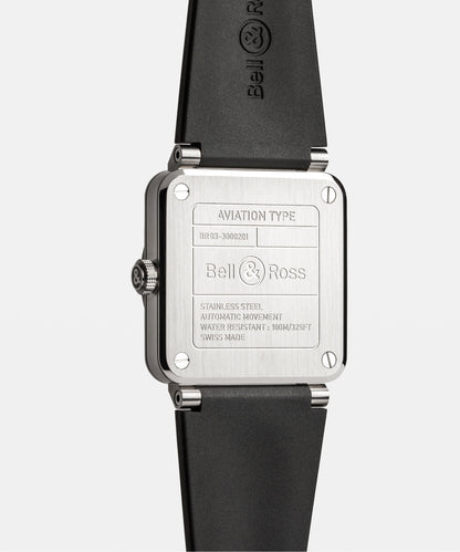 Bell & Ross Watch BR-03 Black Steel BR03A-BL-ST/SRB