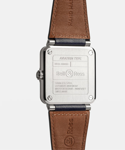 Bell & Ross Watch BR-03 Blue Steel BR03A-BLU-ST/SCA