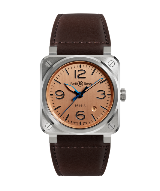 Bell & Ross Watch BR-03 Copper BR03A-GB-ST/SCA