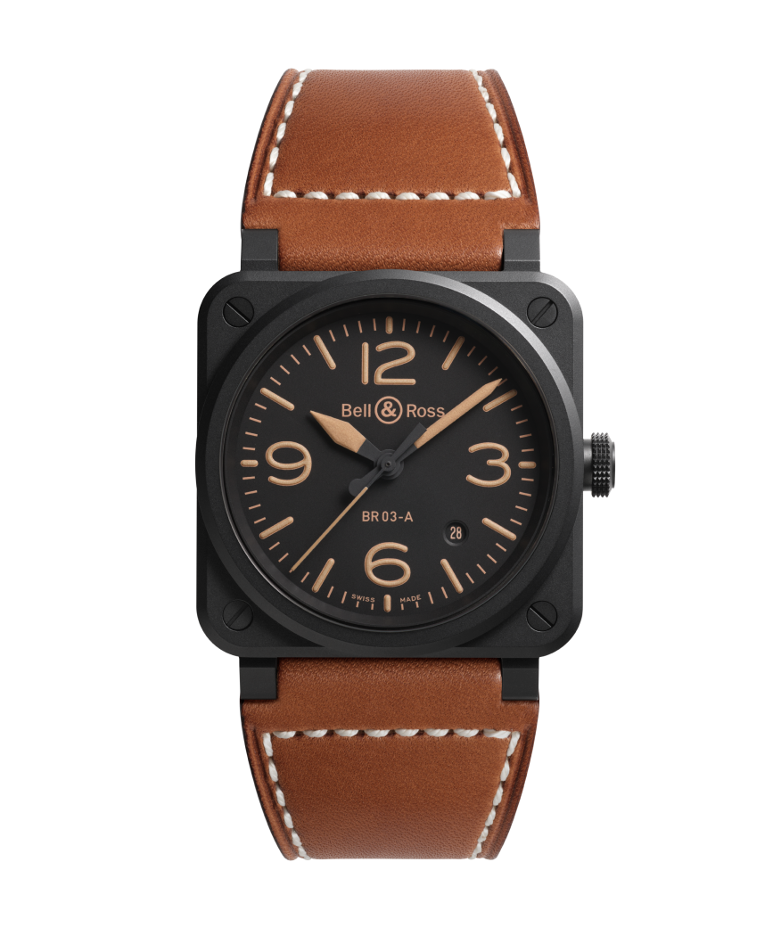 Bell & Ross Watch BR-03 Heritage BR03A-HER-CE/SCA