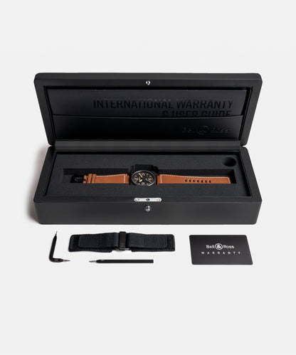 Bell & Ross Watch BR-03 Heritage BR03A-HER-CE/SCA