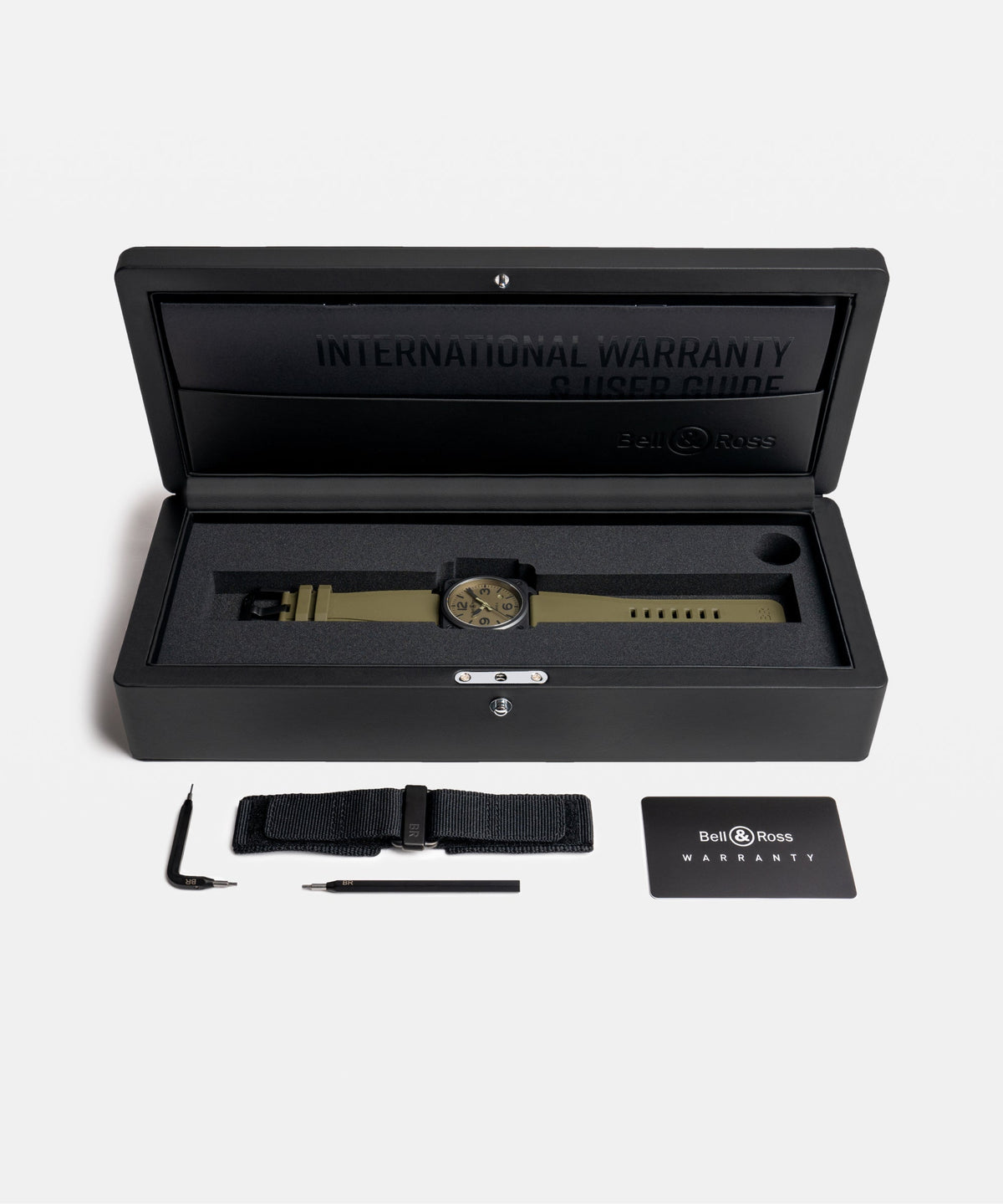 Bell & Ross Watch BR-03 Military Ceramic BR03A-MIL-CE/SRB