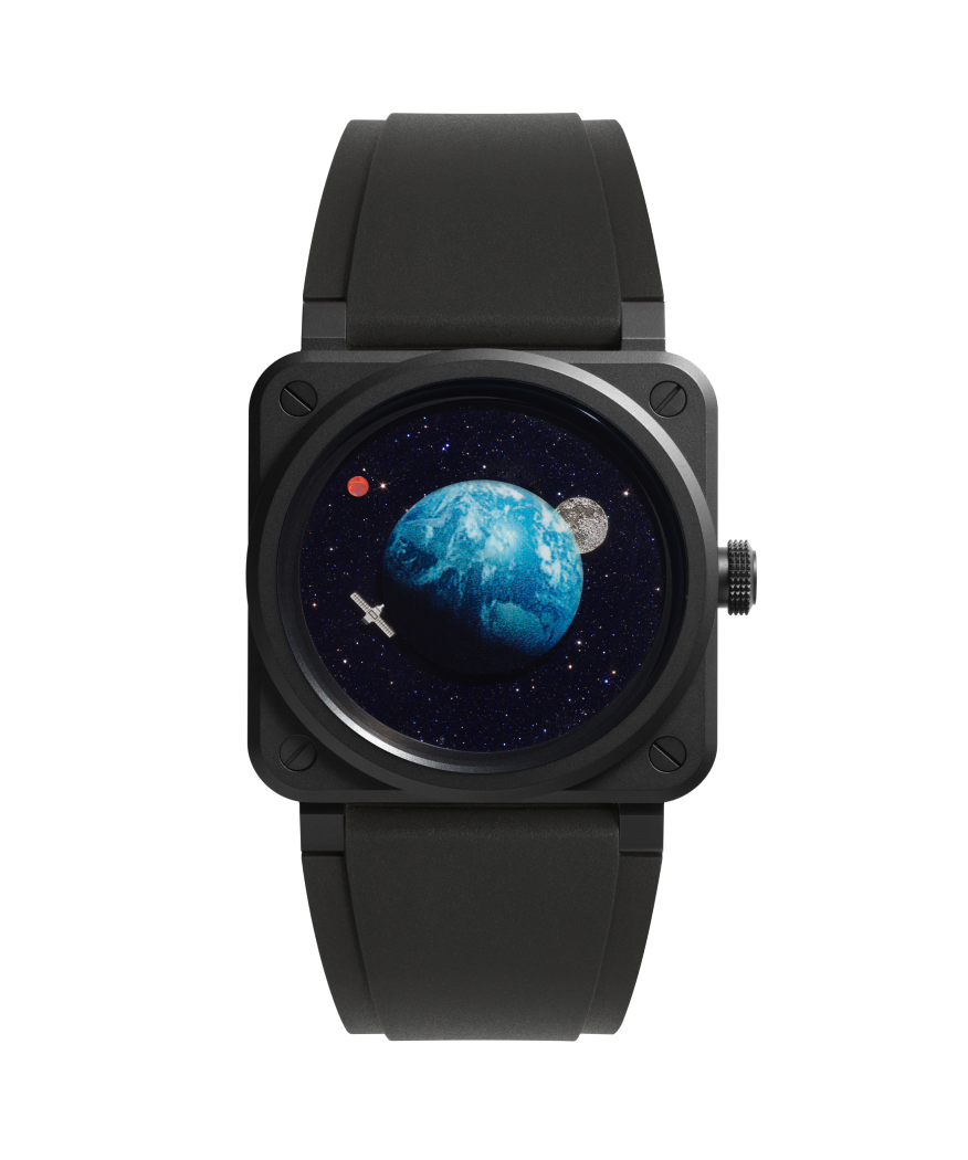 Bell & Ross Montre BR-03  Astro BR03A-EMM-CE/SRB