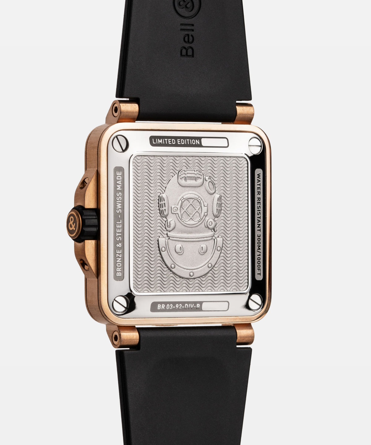 Bell & Ross Watch BR-03 Diver Black & Green Bronze BR0392-D-LT-BR/SRB