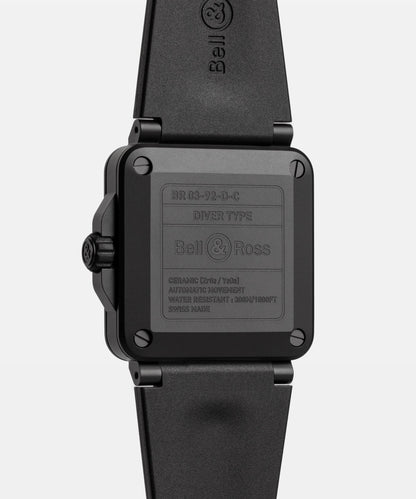 Bell & Ross Watch BR-03 Diver Full Lum Ceramic BR03A-D-LM-CE/SRB
