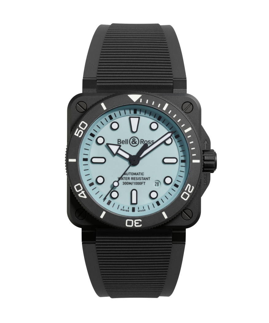 Bell & Ross Watch BR-03 Diver Full Lum Ceramic BR03A-D-LM-CE/SRB