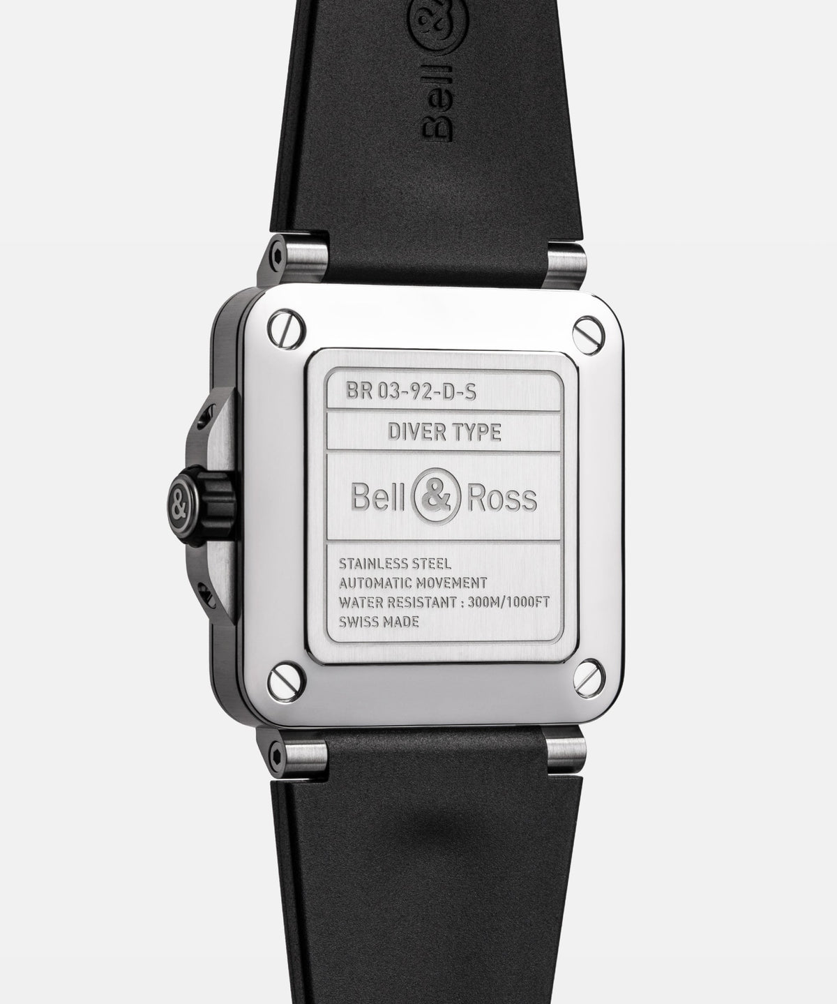 Bell & Ross Watch BR-03 Diver White Steel BR03A-D-WH-ST/SRB