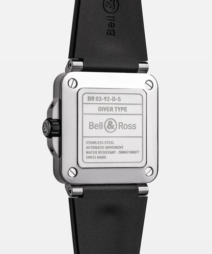Bell & Ross Watch BR-03 Diver White Steel BR03A-D-WH-ST/SRB