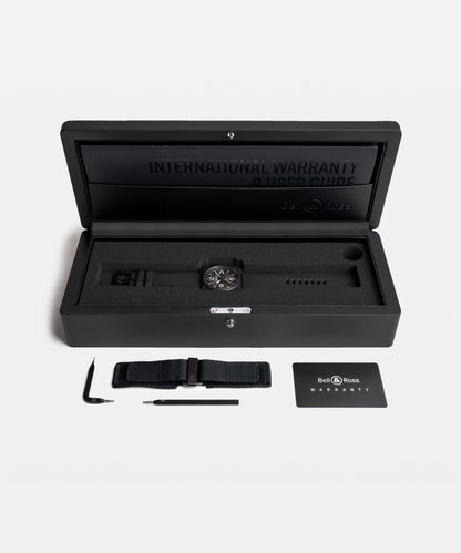 Bell & Ross Montre BR-03 Skeleton Black Ceramic BR03A-BL-SKCE/SRB