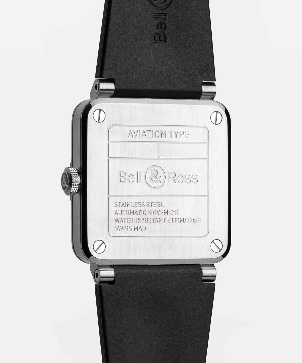 Bell & Ross Montre BR-03 Skeleton Grey Steel BR03A-GR-SKST/SRB