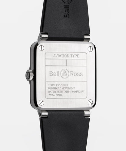 Bell & Ross Montre BR-03 Skeleton Grey Steel BR03A-GR-SKST/SRB