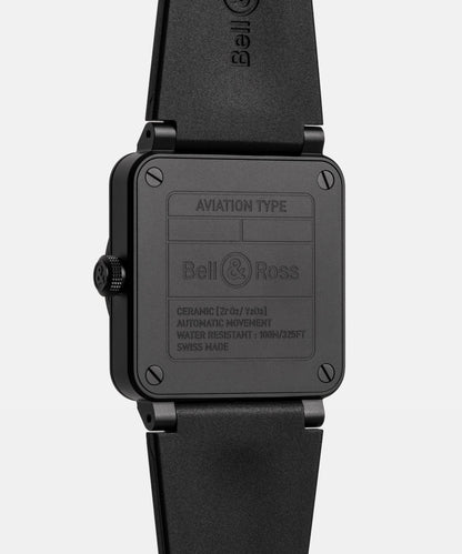 Bell & Ross Montre BR-03 Skeleton Lum Ceramic BR03A-LM-SKCE/SRB
