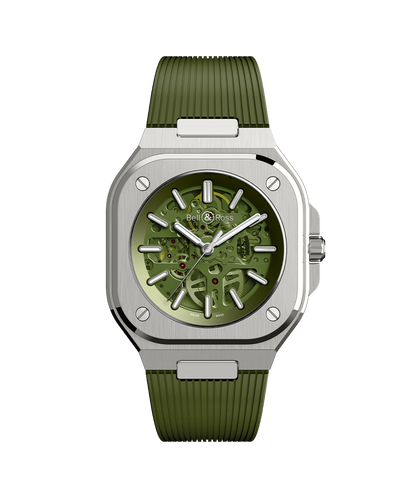 Bell & Ross Watch BR 05 SKELETON GREEN BR05A-GN-SKST/SRB
