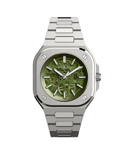 Bell & Ross Watch BR 05 SKELETON GREEN BR05A-GN-SKST/SST