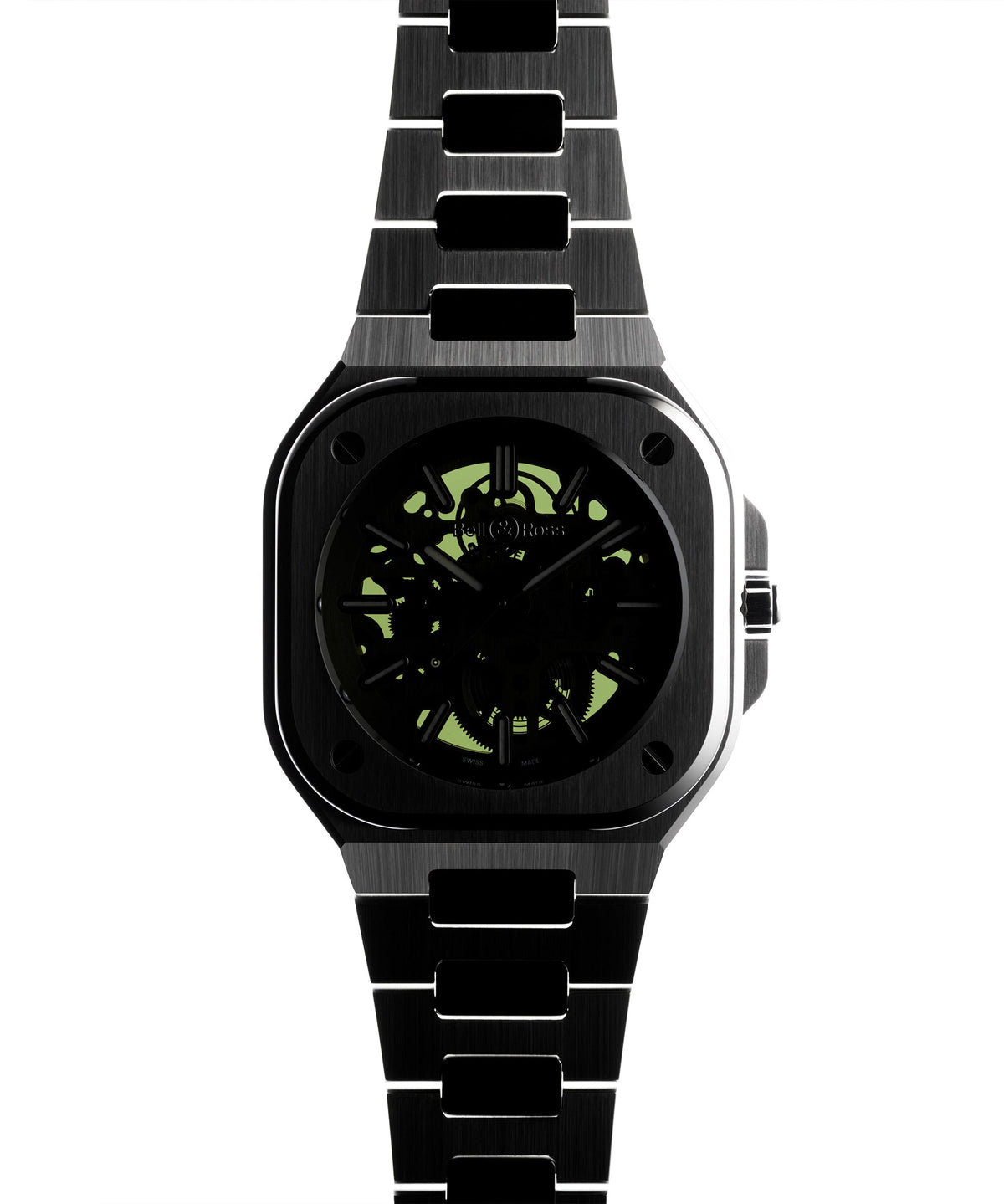 Bell & Ross Watch BR 05 SKELETON GREEN BR05A-GN-SKST/SRB