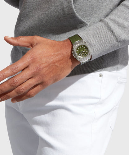 Bell & Ross Watch BR 05 SKELETON GREEN BR05A-GN-SKST/SRB