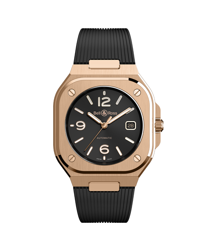 Bell & Ross Montre BR-05 Black Gold BR05A-BL-PG/SRB