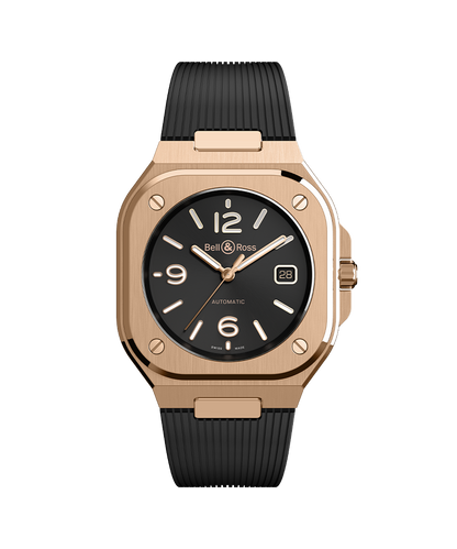Bell & Ross Montre BR-05 Black Gold BR05A-BL-PG/SRB