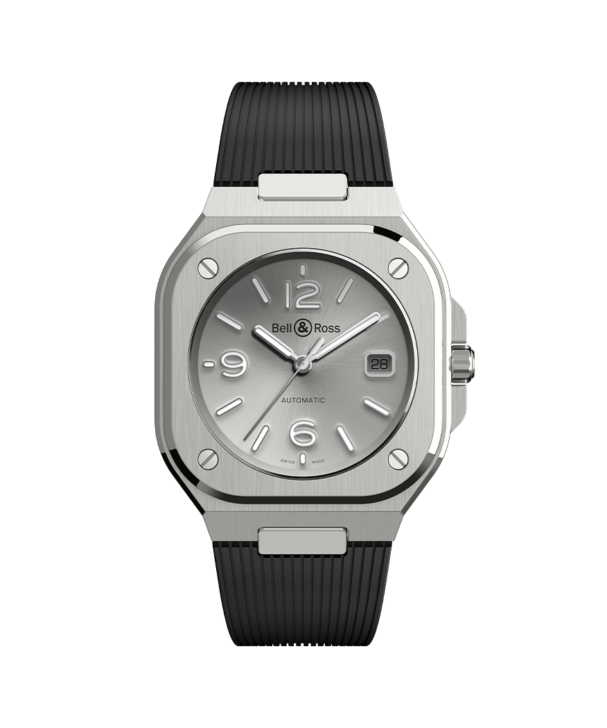 Bell & Ross Montre BR-05 Grey Steel BR05A-GR-ST/SRB