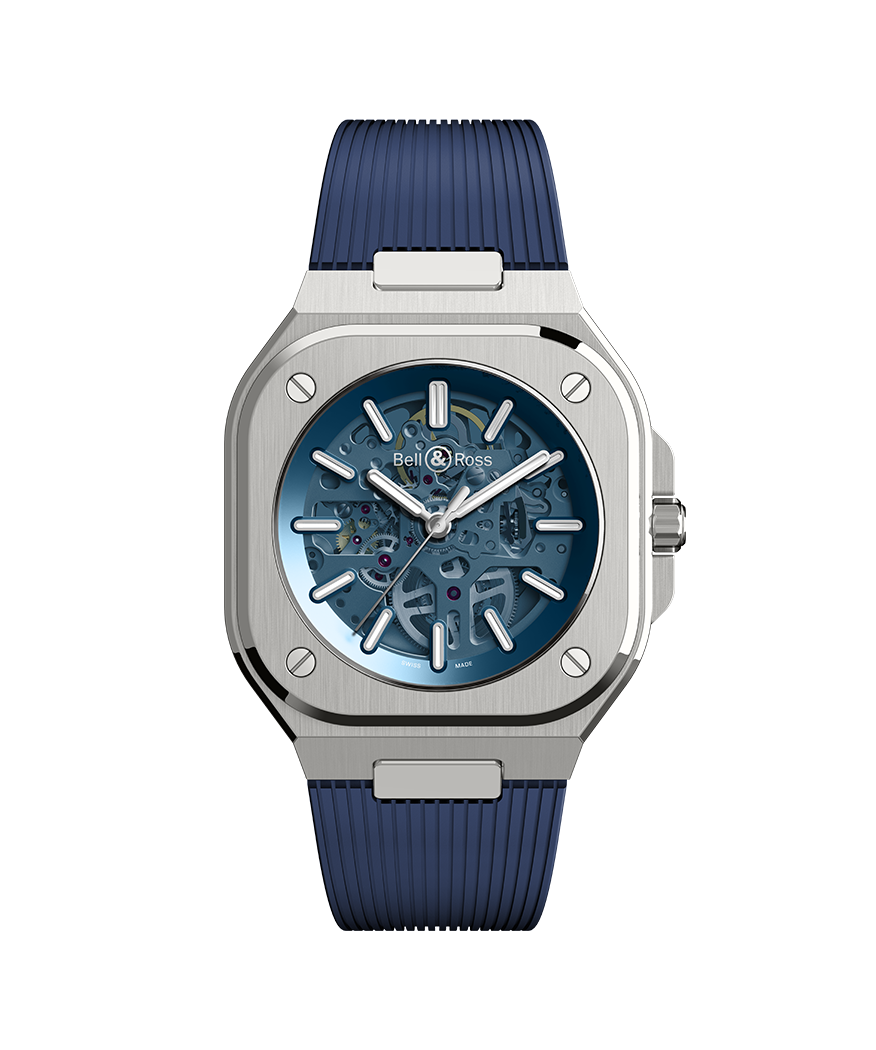 Bell & Ross Watch BR 05 SKELETON BLUE BR05A-BLU-SKST/SRB