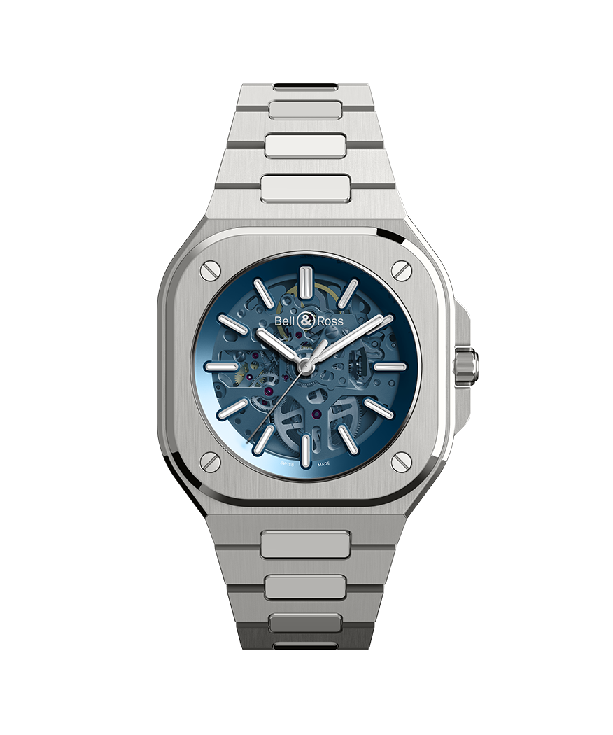 Bell & Ross Watch BR 05 SKELETON BLUE BR05A-BLU-SKST/SST