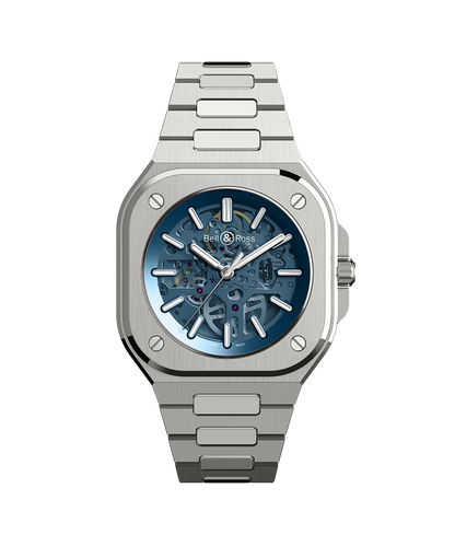 Bell & Ross Watch BR 05 SKELETON BLUE BR05A-BLU-SKST/SST