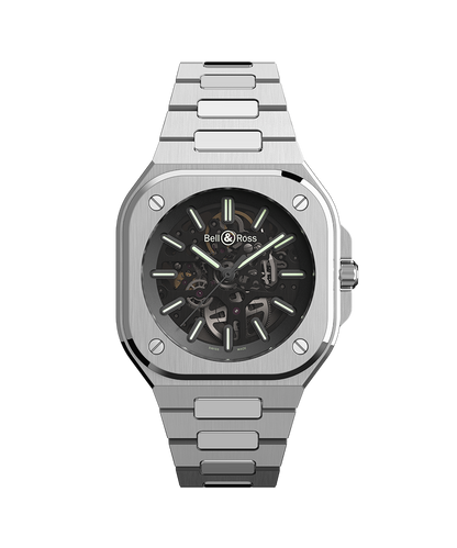 Bell & Ross Watch BR 05 SKELETON NIGHTLUM BR05A-BL-SK-ST/SST