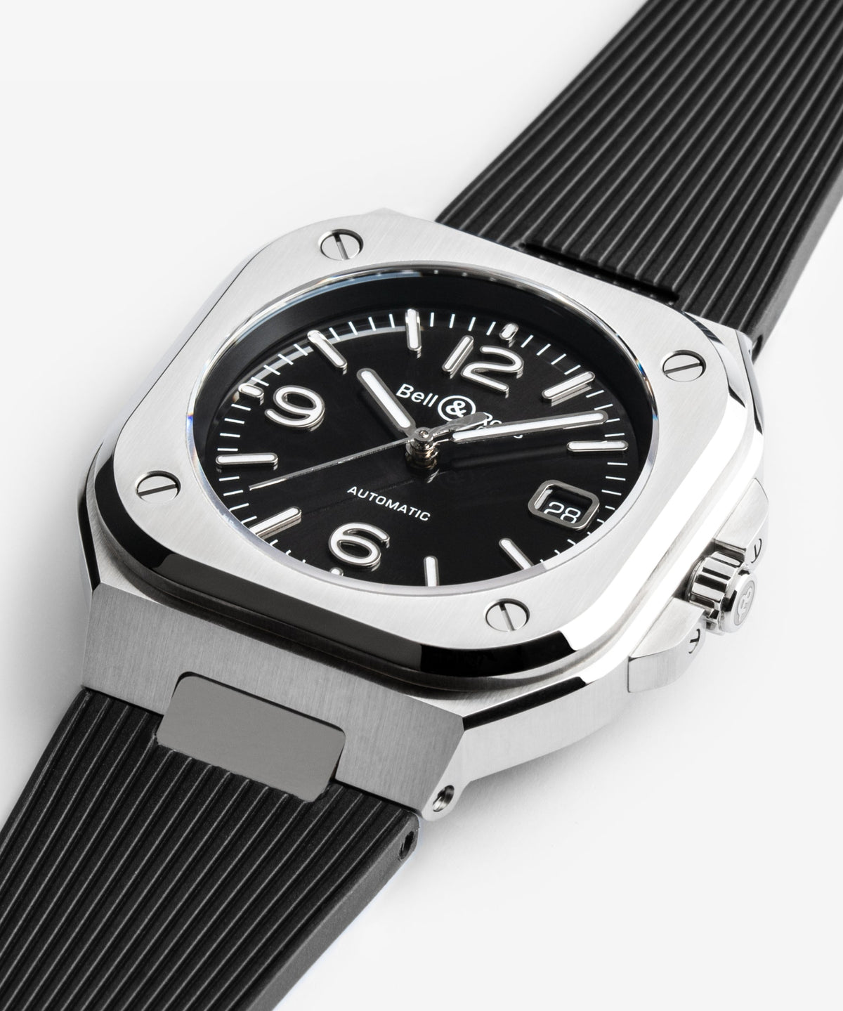 Bell & Ross Montre BR-05 Black Steel BR05A-BL-ST/SRB