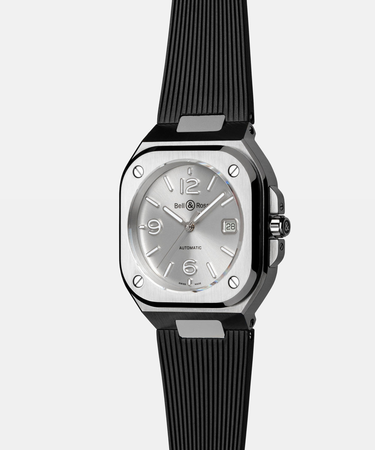 Bell & Ross Montre BR-05 Grey Steel BR05A-GR-ST/SRB