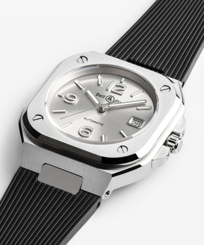 Bell & Ross Montre BR-05 Grey Steel BR05A-GR-ST/SRB
