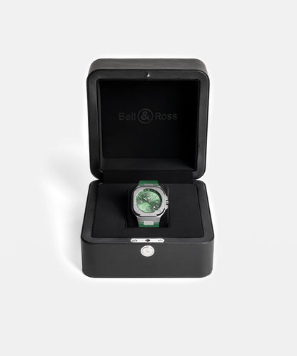 Bell & Ross Montre BR-05 GMT Green Steel BR05G-GN-ST/SRB