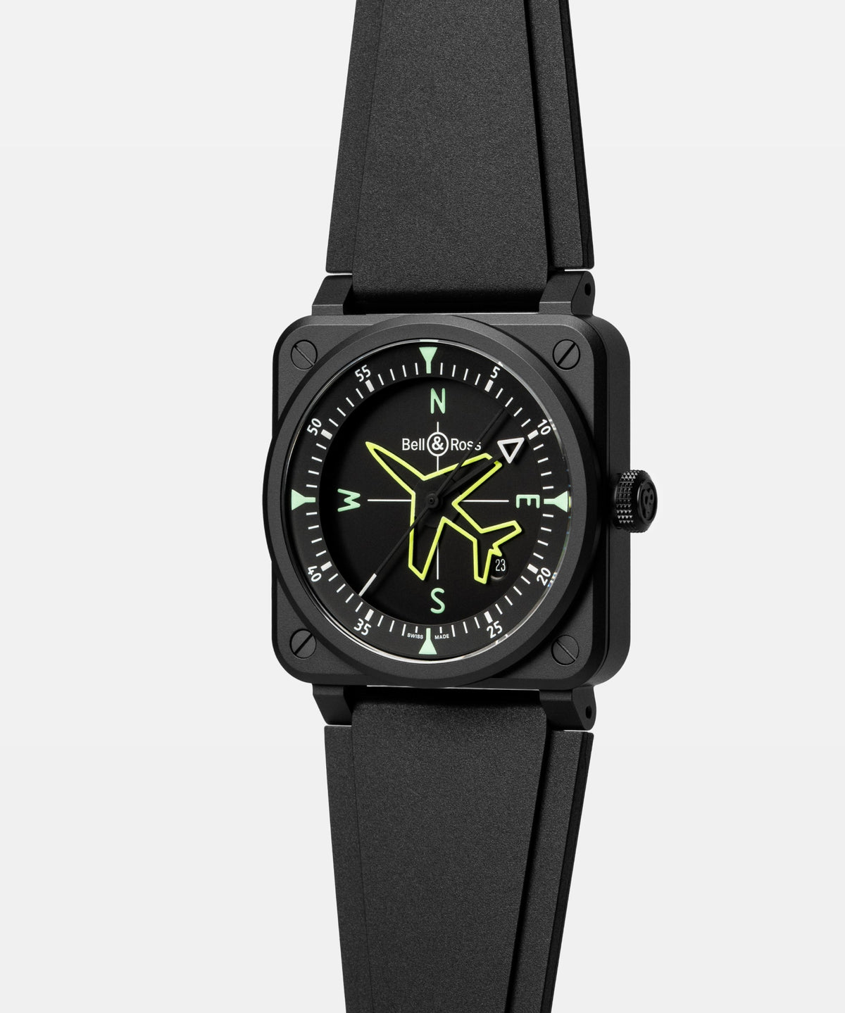 Bell & Ross Watch BR-03 Gyrocompass BR03A-CPS-CE/SRB