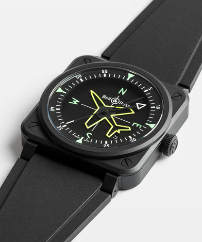Bell & Ross Watch BR-03 Gyrocompass BR03A-CPS-CE/SRB