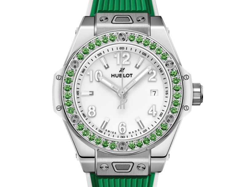 Hublot Big Bang One Click Joyful Steel Apple Green 33 mm 485.SG.2210.RX.1222