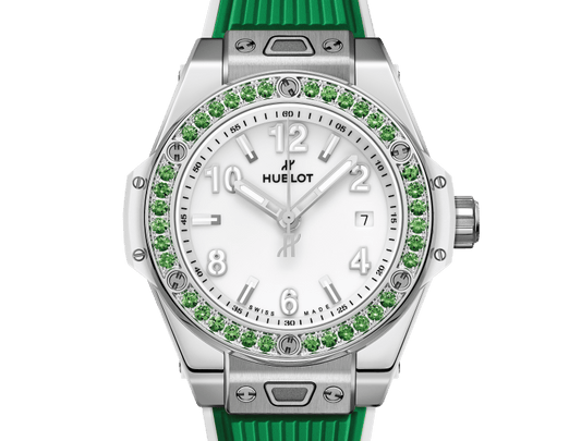 Hublot Big Bang One Click Joyful Steel Apple Green 33 mm 485.SG.2210.RX.1222