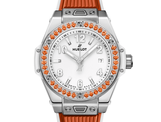 Hublot Big Bang One Click Joyful Steel Orange 33 mm 485.SO.2210.RX.1206
