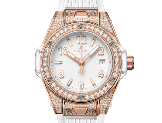 Hublot Big Bang One Click King Gold White Pavé 33 mm 485.OE.2080.RW.1604