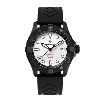 Bremont Watches | Mens | Supermarine Supermarine Full Ceramic, Polar White SM43-DT-BKCER-WH-R-S
