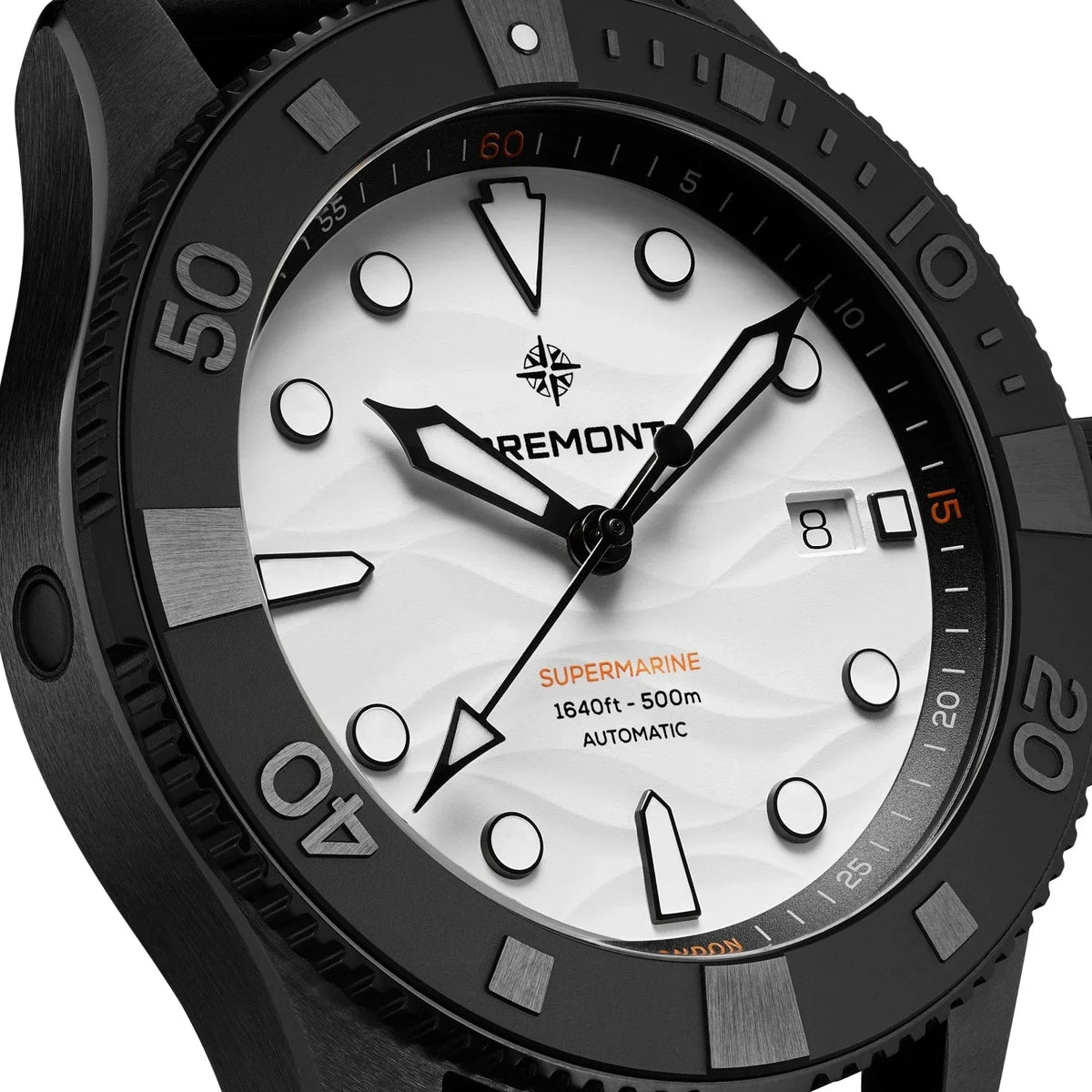 Bremont Watches | Mens | Supermarine Supermarine Full Ceramic, Polar White SM43-DT-BKCER-WH-R-S