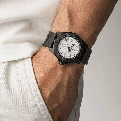 Bremont Watches | Mens | Supermarine Supermarine Full Ceramic, Polar White SM43-DT-BKCER-WH-R-S