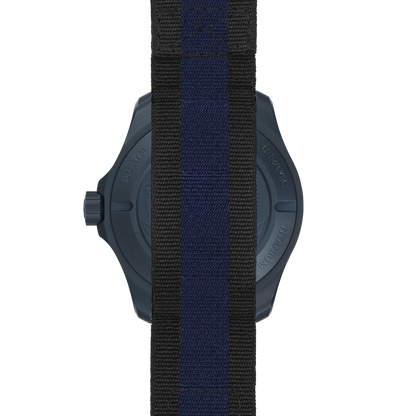 Bremont Watches | Mens | Supermarine Supermarine Full Ceramic Deep Blue Nato Strap SM43-DT-BLCER-BK-N-S