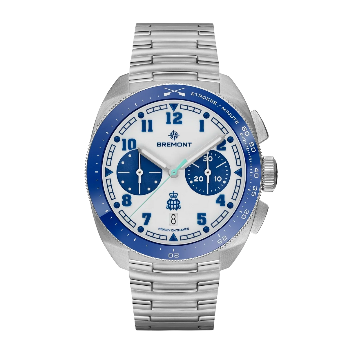 Bremont Watches | Mens | Terra Nova Terra Nova 42.5MM HRR Chronograph Bracelet TN42-CHR-SS-HRR-B