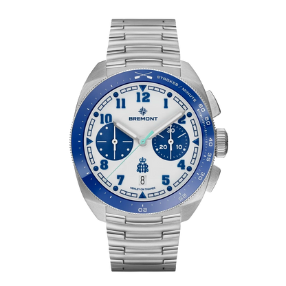 Bremont Watches | Mens | Terra Nova Terra Nova 42.5MM HRR Chronograph Bracelet TN42-CHR-SS-HRR-B