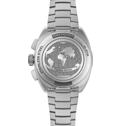 Bremont Watches | Mens | Terra Nova Terra Nova 42.5MM HRR Chronograph Bracelet TN42-CHR-SS-HRR-B