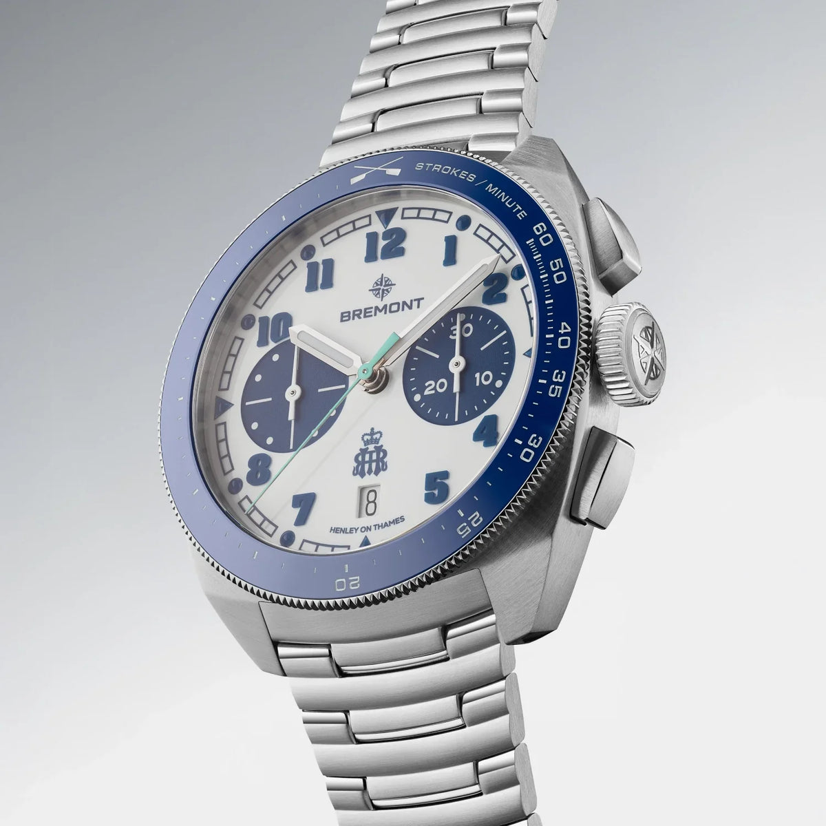 Bremont Watches | Mens | Terra Nova Terra Nova 42.5MM HRR Chronograph Bracelet TN42-CHR-SS-HRR-B