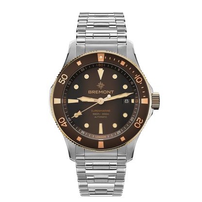 Bremont Watches | Mens | Supermarine Supermarine 300M Date, Bi-Colour SM40-DT-BI-BR-B
