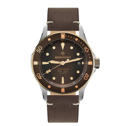 Bremont Watches | Mens | Supermarine Supermarine 300M Date, Bi-Colour SM40-DT-BI-BR-L-S