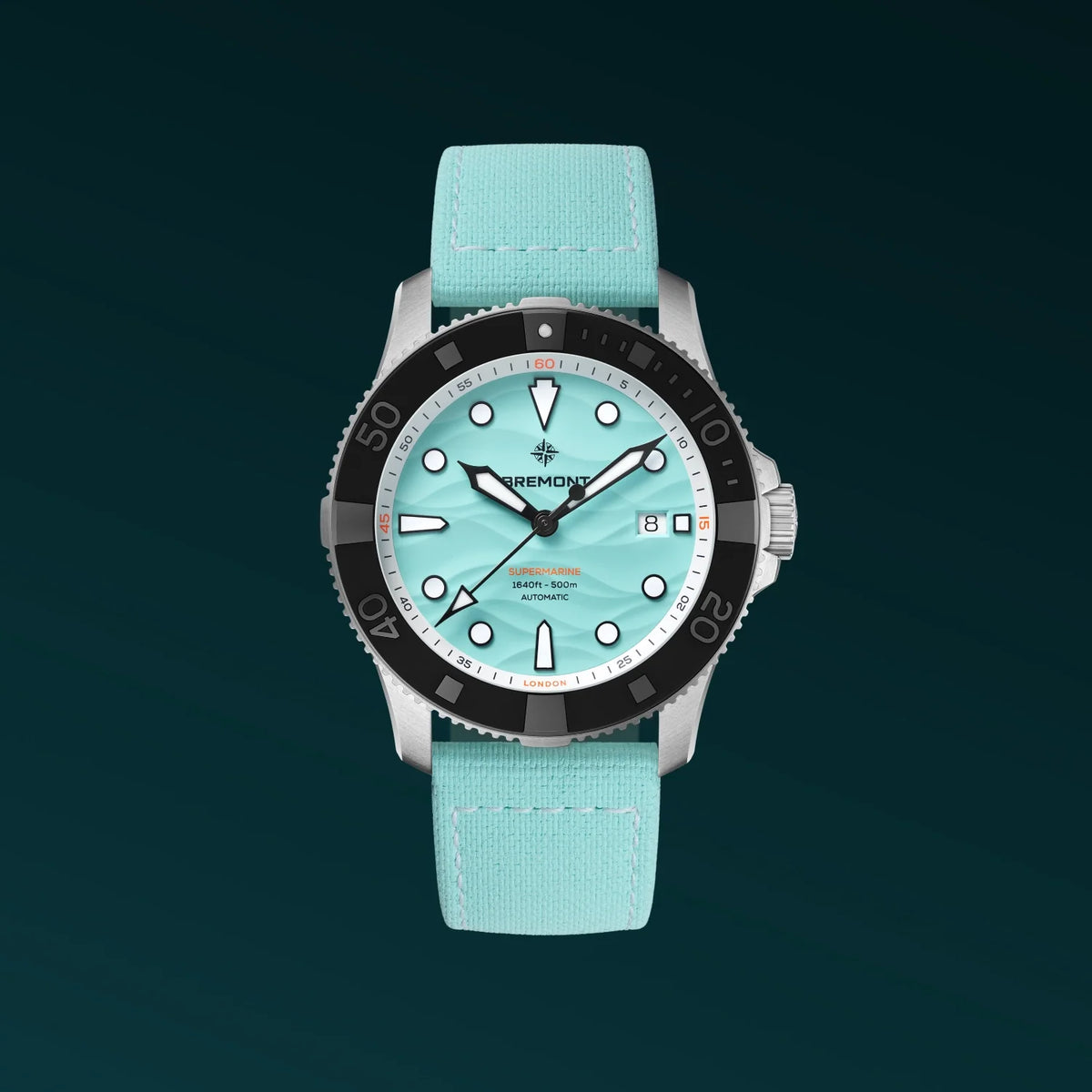 Bremont Watches | Mens | Supermarine Supermarine 500m, Caribbean Exclusive SM43-DT-SS-TR-TQ-B