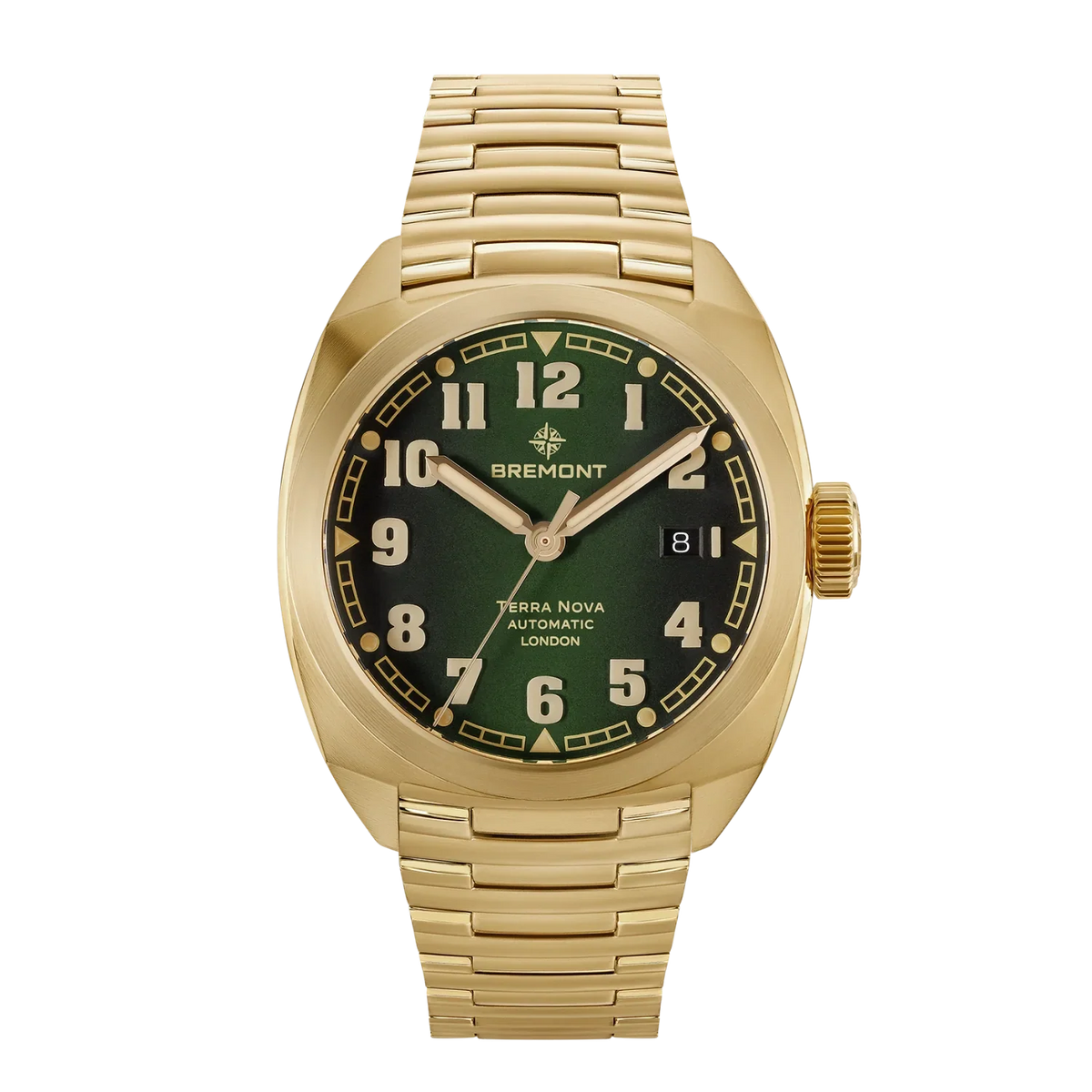Bremont Watches | Mens | Terra Nova Terra Nova 40.5 Date Bronze TN40-DT-BZ-GN-B